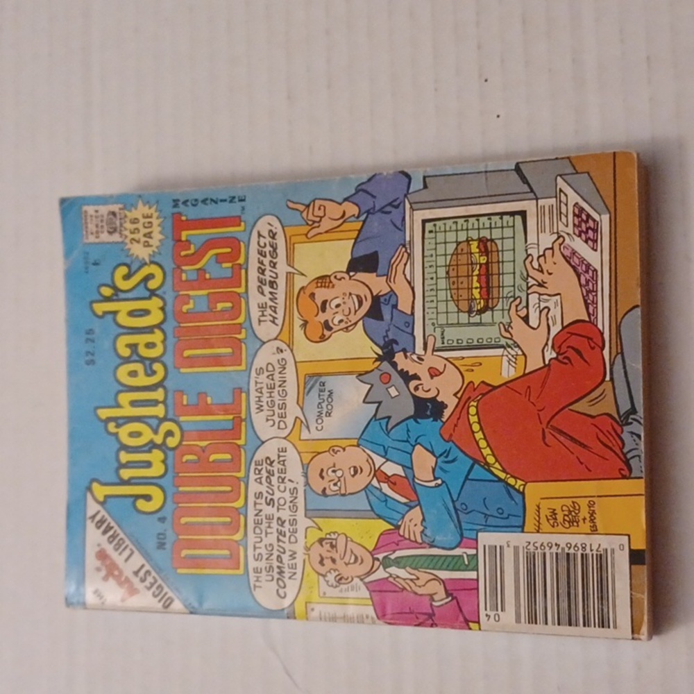$4 Add-on "Jughead's Double Digest" #4 - Vintage Paperback Comic Book